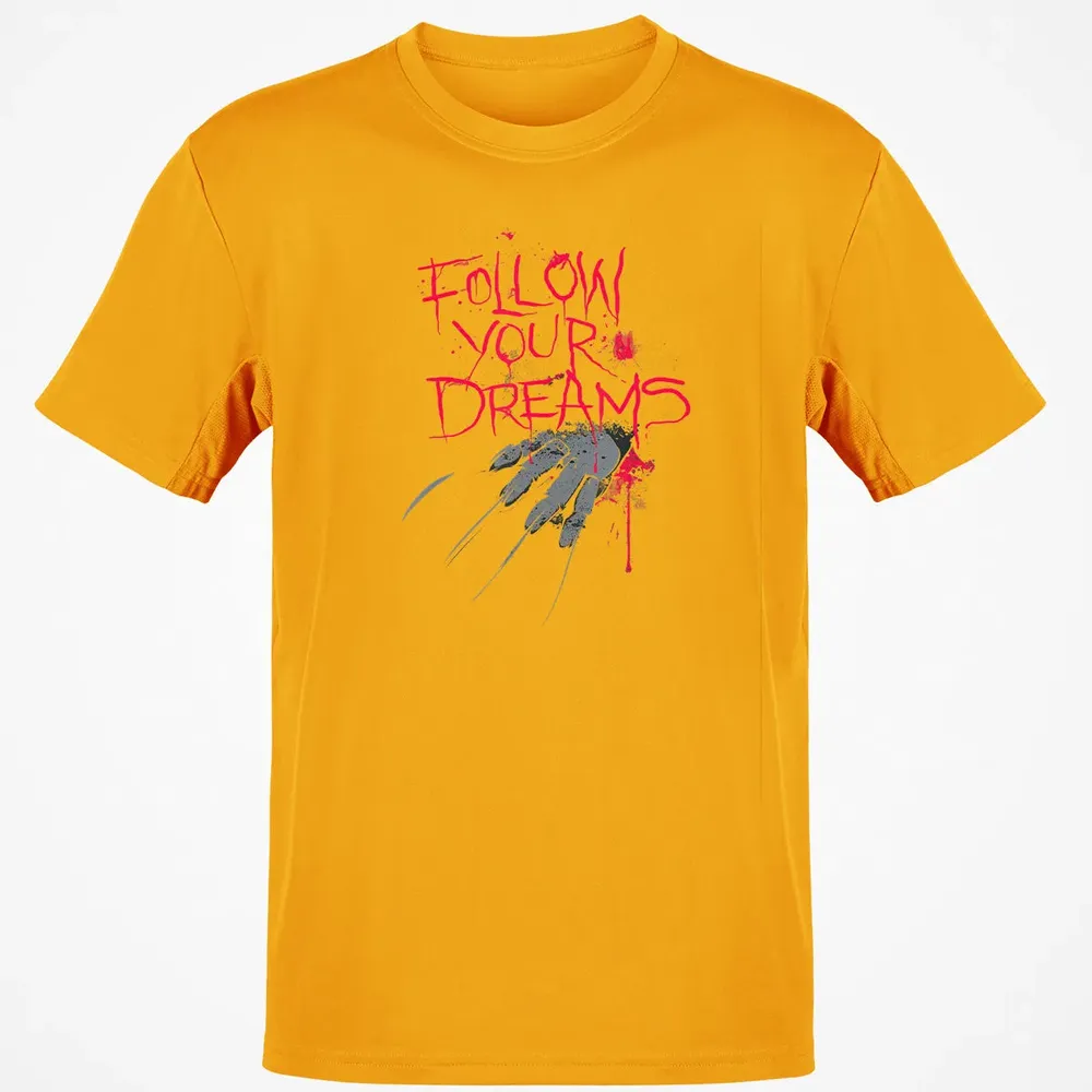Follow Your Dreams Horror Classic Unisex T-Shirt - 5