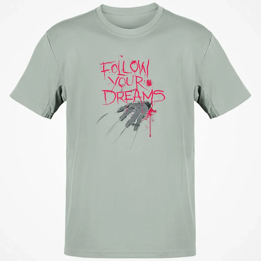 Follow Your Dreams Horror Classic Unisex T-Shirt - 3
