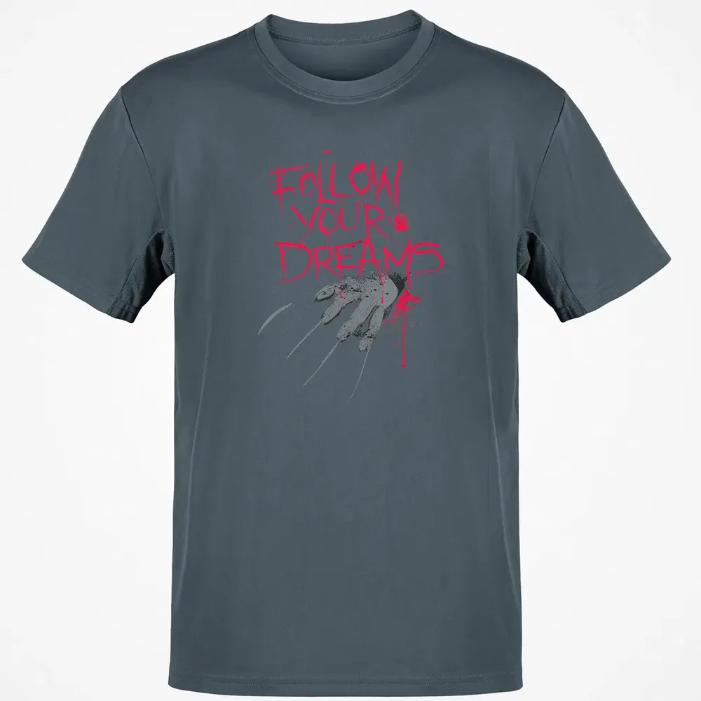 Follow Your Dreams Horror Classic Unisex T-Shirt - 4
