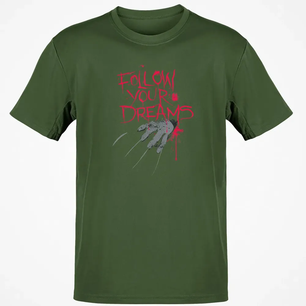 Follow Your Dreams Horror Classic Unisex T-Shirt - 7