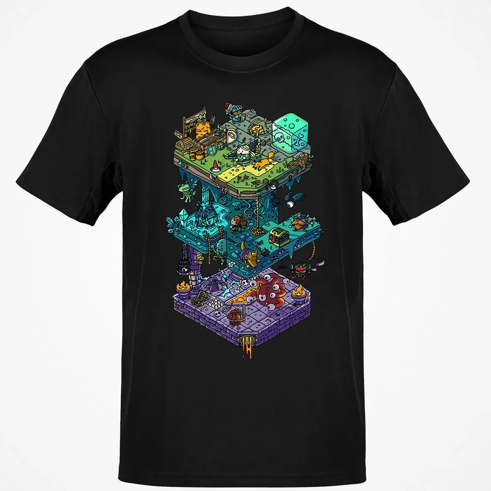 Isometric Dragons Classic Unisex T-Shirt - 2