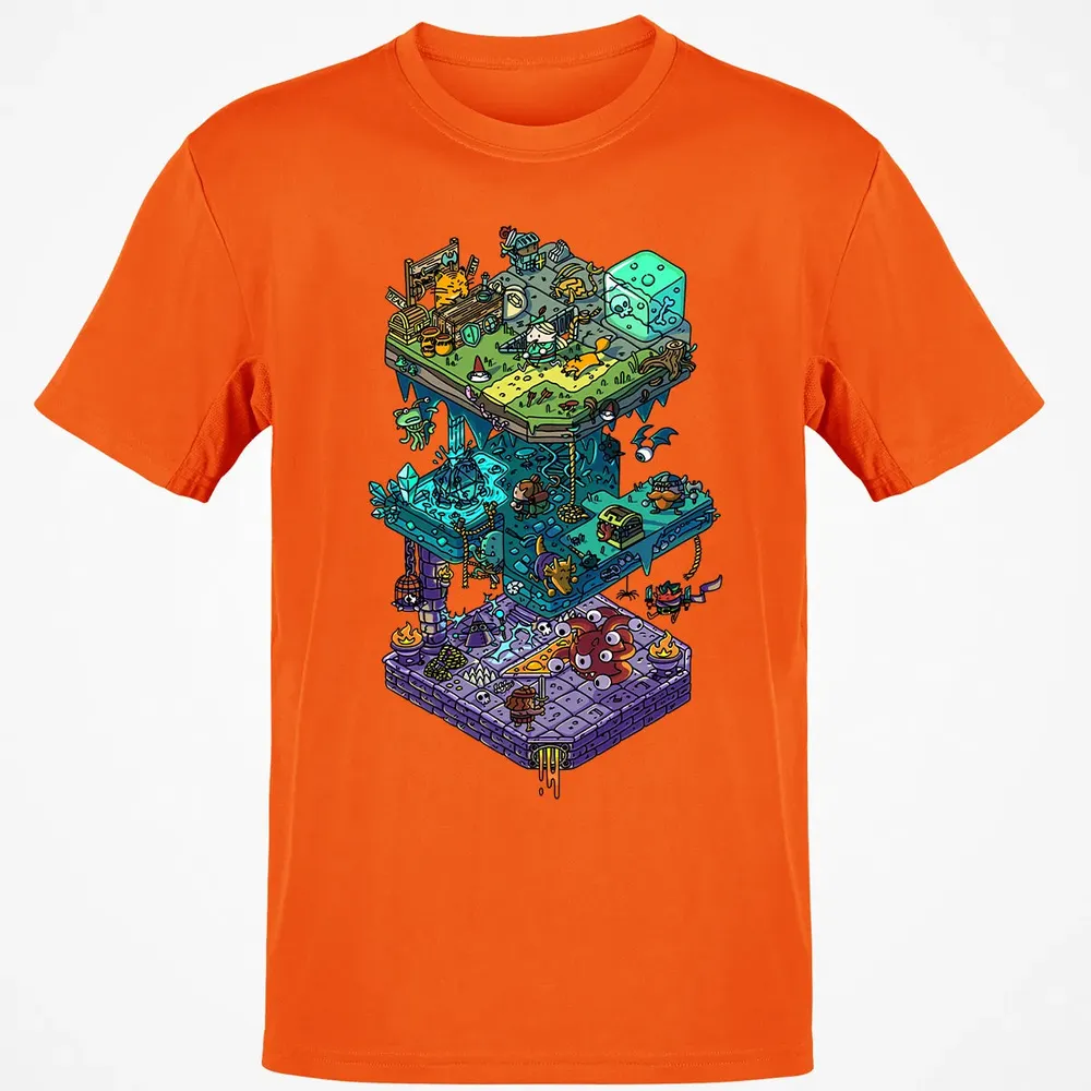 Isometric Dragons Classic Unisex T-Shirt - 9