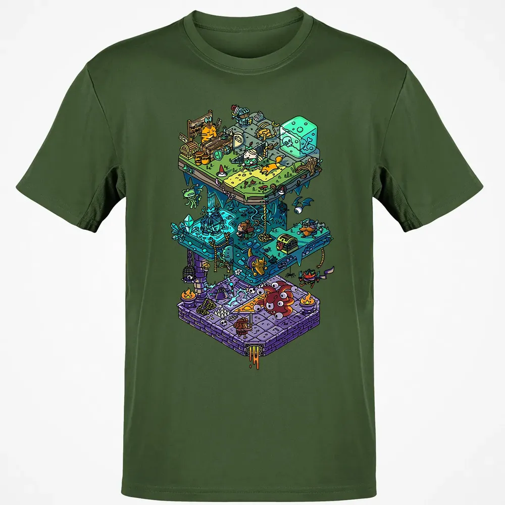 Isometric Dragons Classic Unisex T-Shirt - 7