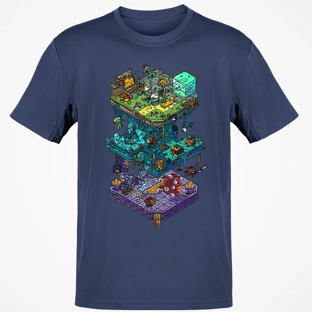 Isometric Dragons Classic Unisex T-Shirt - 8