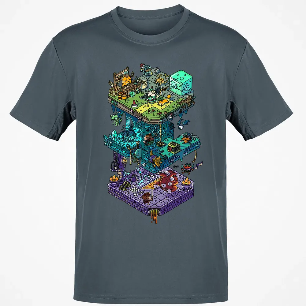 Isometric Dragons Classic Unisex T-Shirt - 4