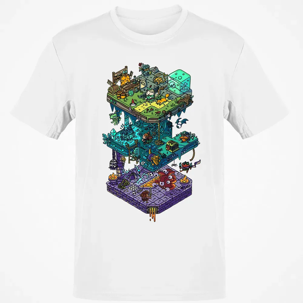 Isometric Dragons Classic Unisex T-Shirt - 13