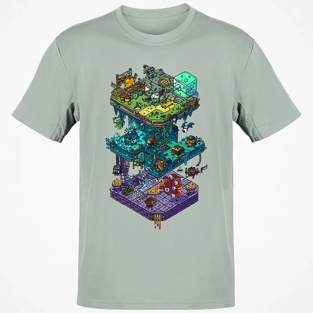 Isometric Dragons Classic Unisex T-Shirt - 3