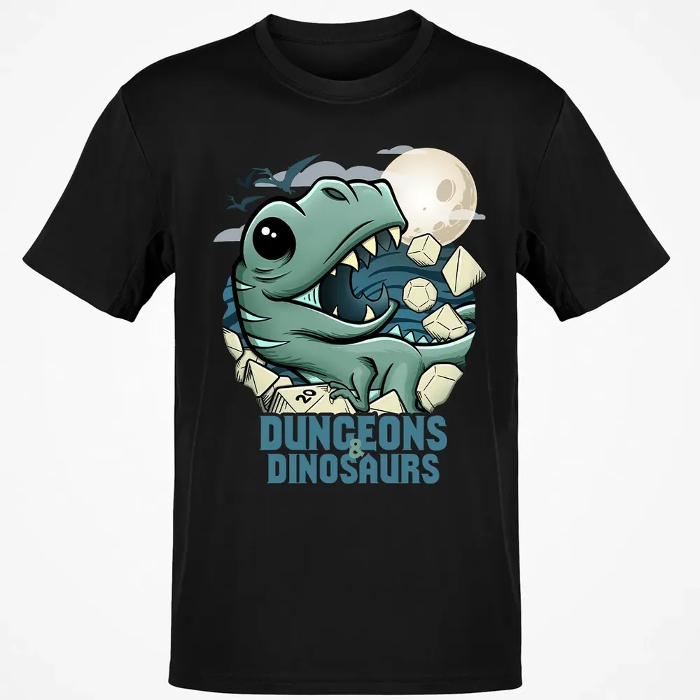 Dungeons Dinosaurs Classic Unisex T-Shirt - 2