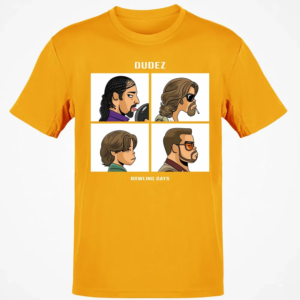 Dudez Bowling Days Classic Unisex T-Shirt - 5