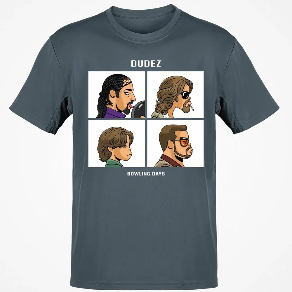 Dudez Bowling Days Classic Unisex T-Shirt - 4