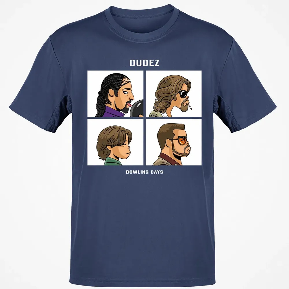 Dudez Bowling Days Classic Unisex T-Shirt - 8