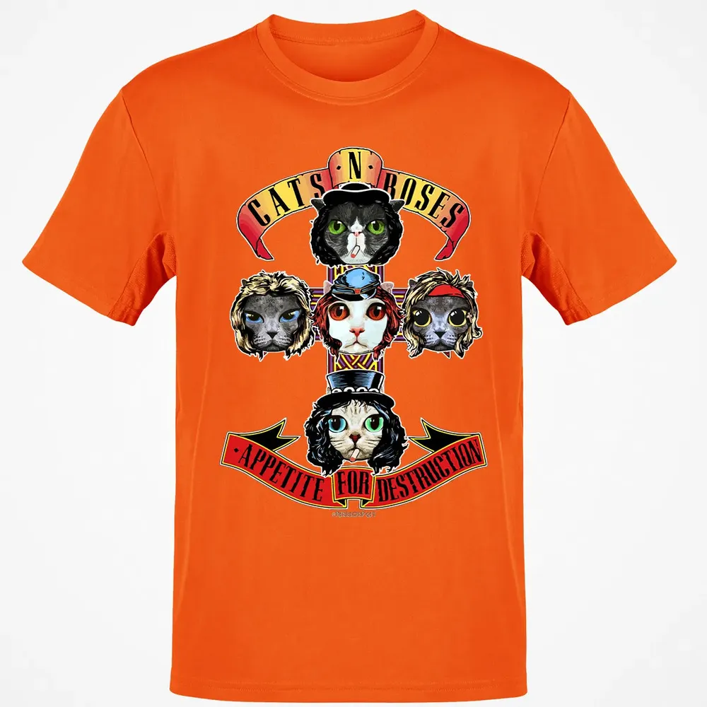 Cats N Roses Classic Unisex T-Shirt - 9