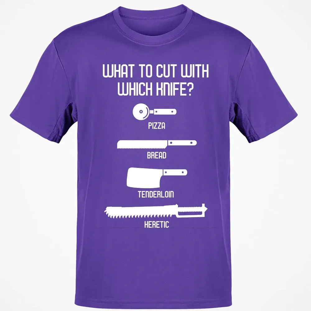Cut With Which Knife Classic Unisex T-Shirt - 10