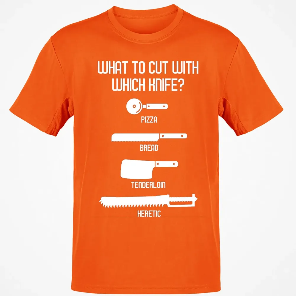 Cut With Which Knife Classic Unisex T-Shirt - 9