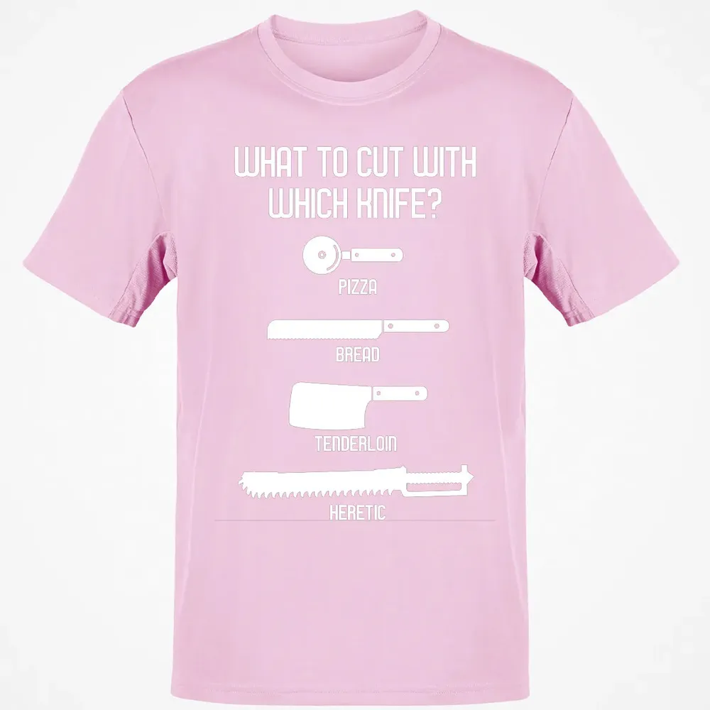 Cut With Which Knife Classic Unisex T-Shirt - 6