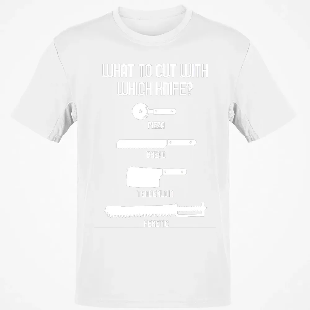 Cut With Which Knife Classic Unisex T-Shirt - 13