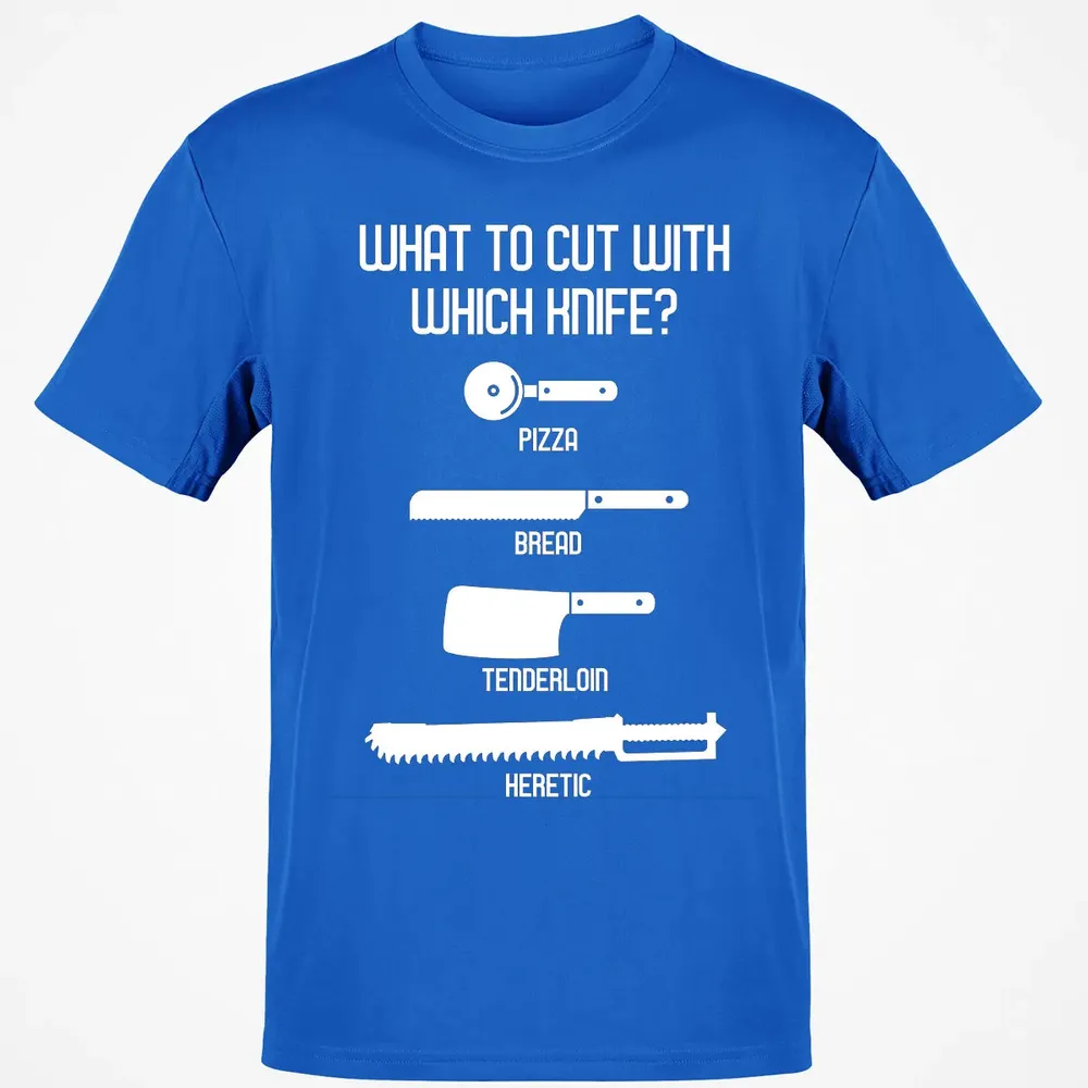 Cut With Which Knife Classic Unisex T-Shirt - 12