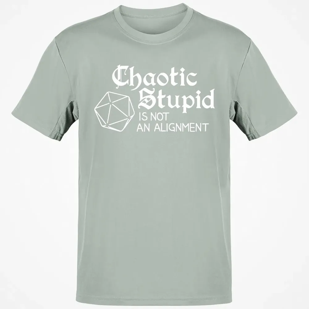 Chaotic Stupid Is Not An Alignment Classic Unisex T-Shirt - 3