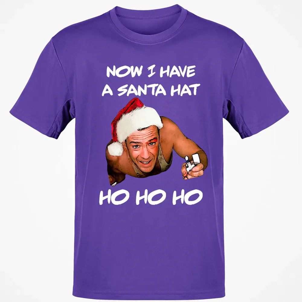 Now I Have A Santa Hat Ho-Ho-Ho Classic Unisex T-Shirt - 10
