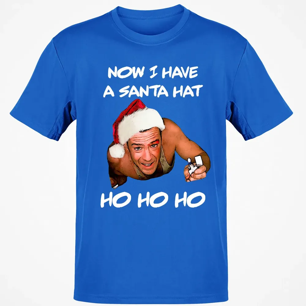 Now I Have A Santa Hat Ho-Ho-Ho Classic Unisex T-Shirt - 12