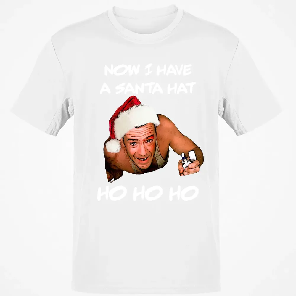 Now I Have A Santa Hat Ho-Ho-Ho Classic Unisex T-Shirt - 13