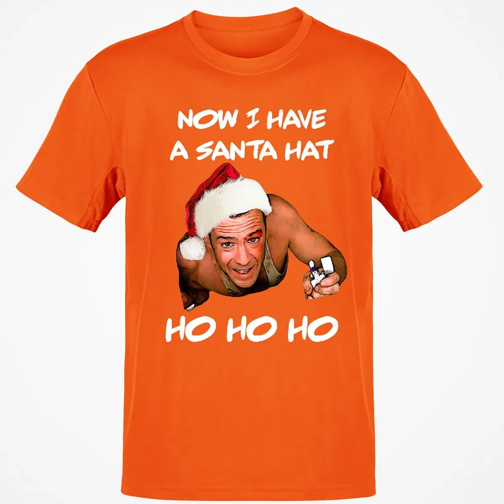 Now I Have A Santa Hat Ho-Ho-Ho Classic Unisex T-Shirt - 9