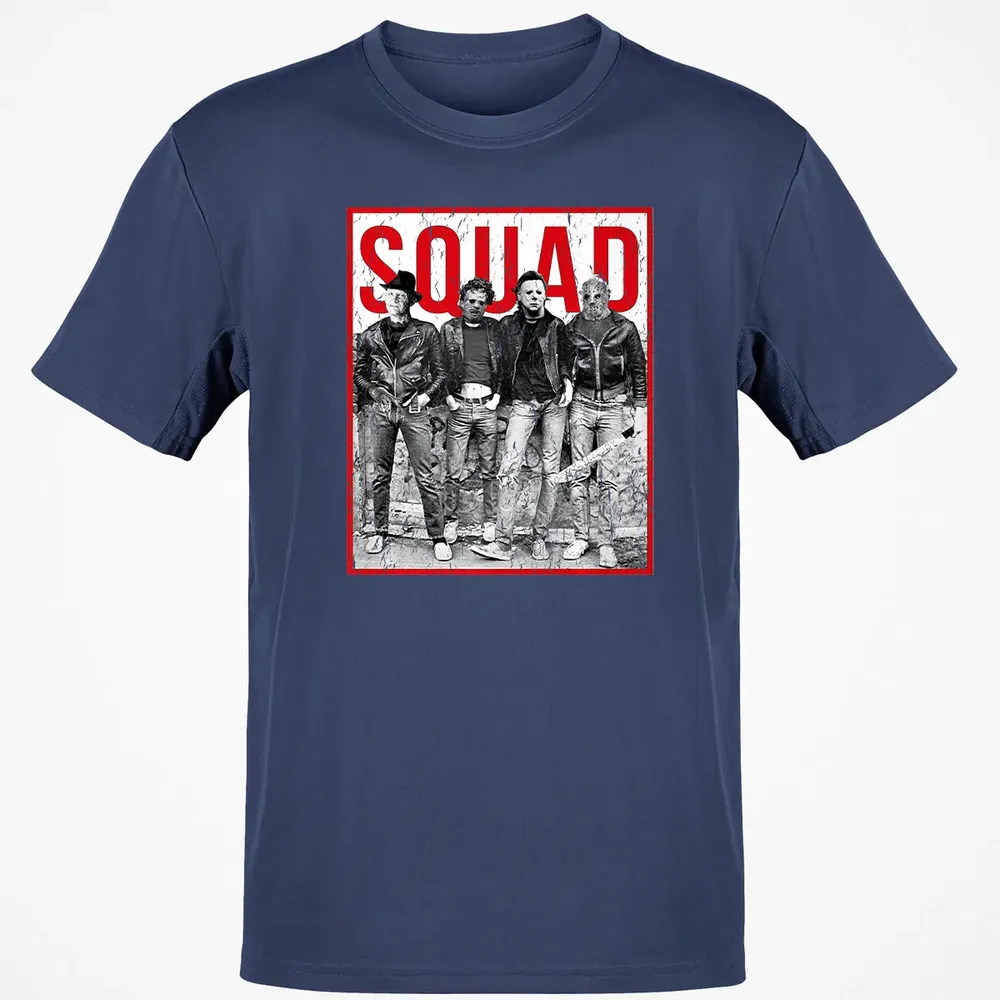 Jason Squad Halloween Horror Funny Scary Distressed Costume Premium Classic Unisex T-Shirt - 8
