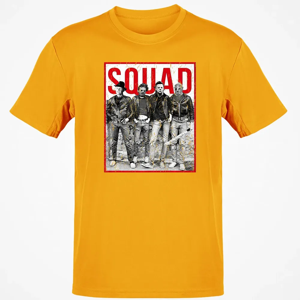 Jason Squad Halloween Horror Funny Scary Distressed Costume Premium Classic Unisex T-Shirt - 5