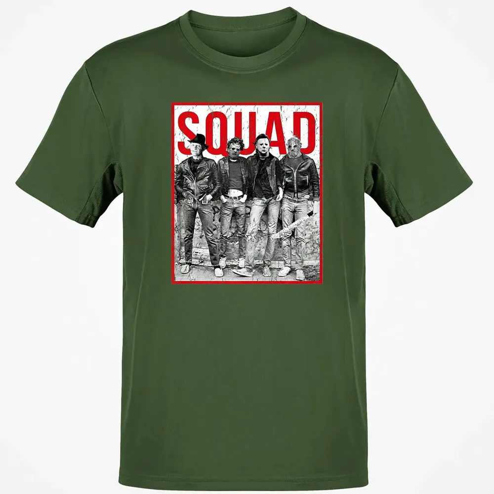 Jason Squad Halloween Horror Funny Scary Distressed Costume Premium Classic Unisex T-Shirt - 7