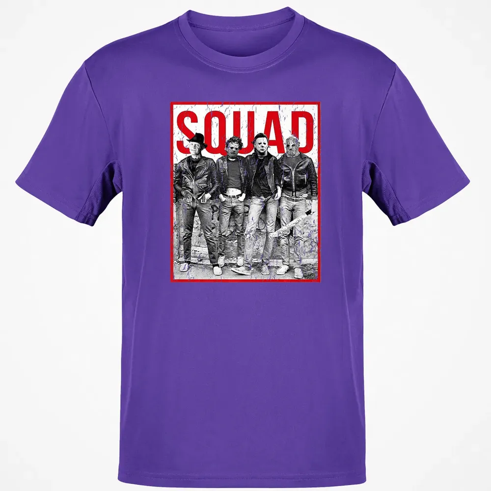 Jason Squad Halloween Horror Funny Scary Distressed Costume Premium Classic Unisex T-Shirt - 10
