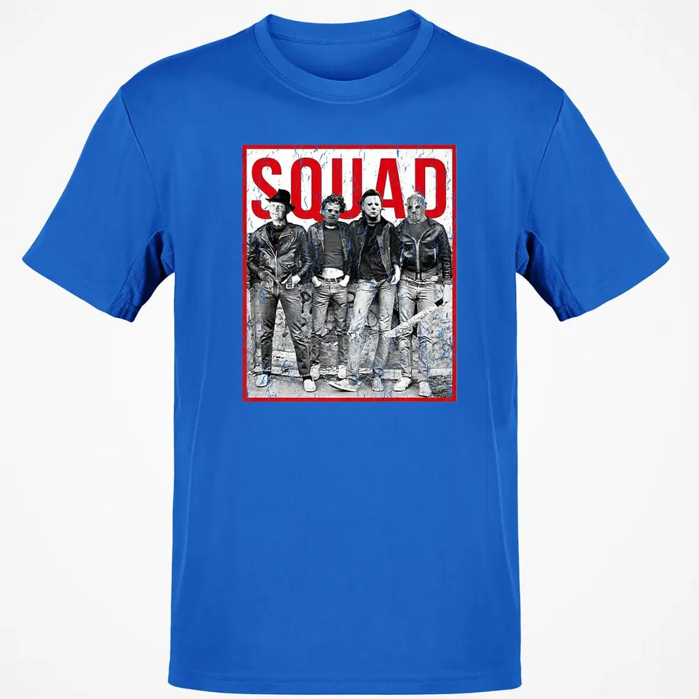 Jason Squad Halloween Horror Funny Scary Distressed Costume Premium Classic Unisex T-Shirt - 12