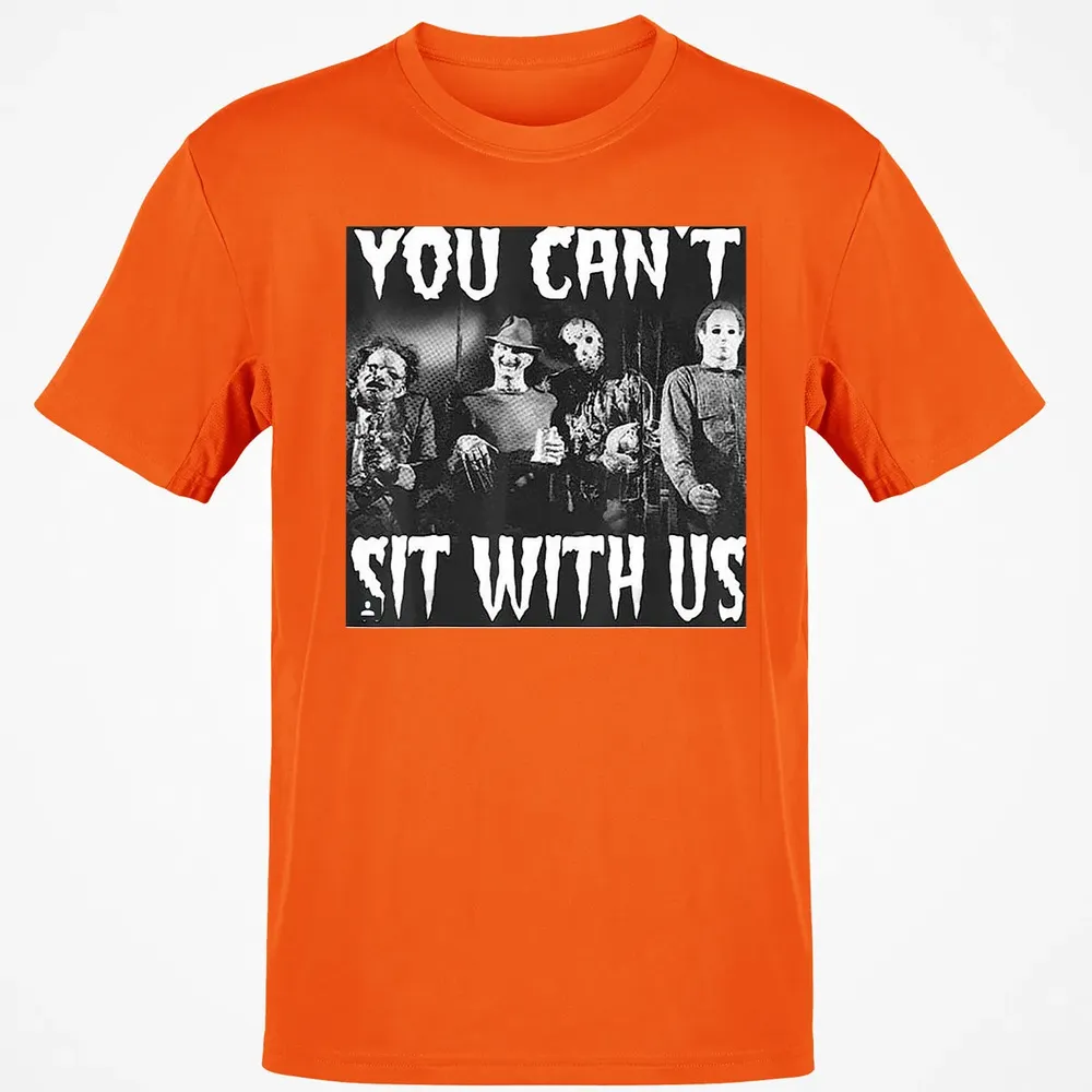 you can't sit with us funny halloween horror Classic Unisex T-Shirt - 9