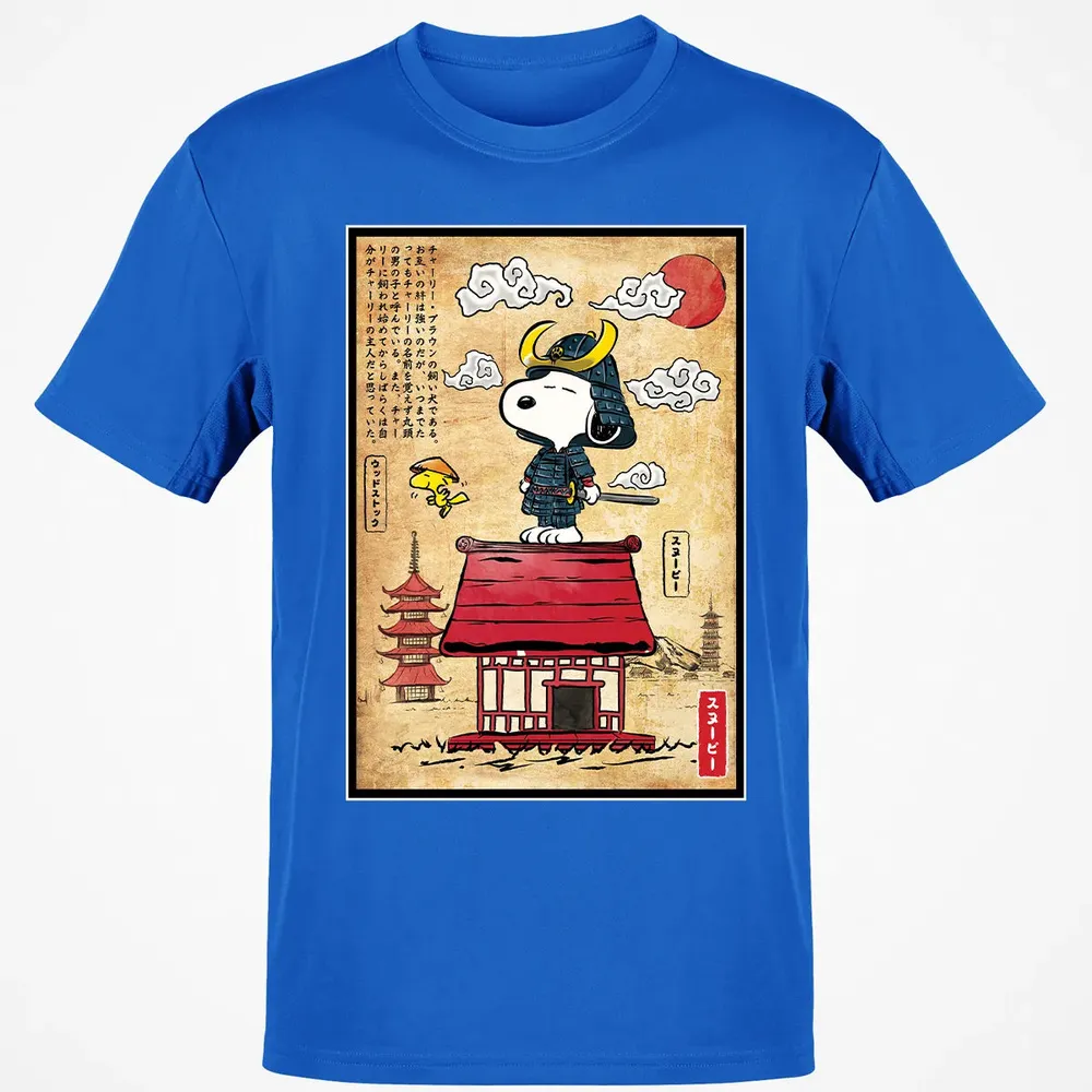 Beagle Samurai in Japan Classic Unisex T-Shirt - 12