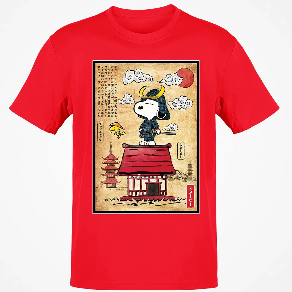 Beagle Samurai in Japan Classic Unisex T-Shirt - 11