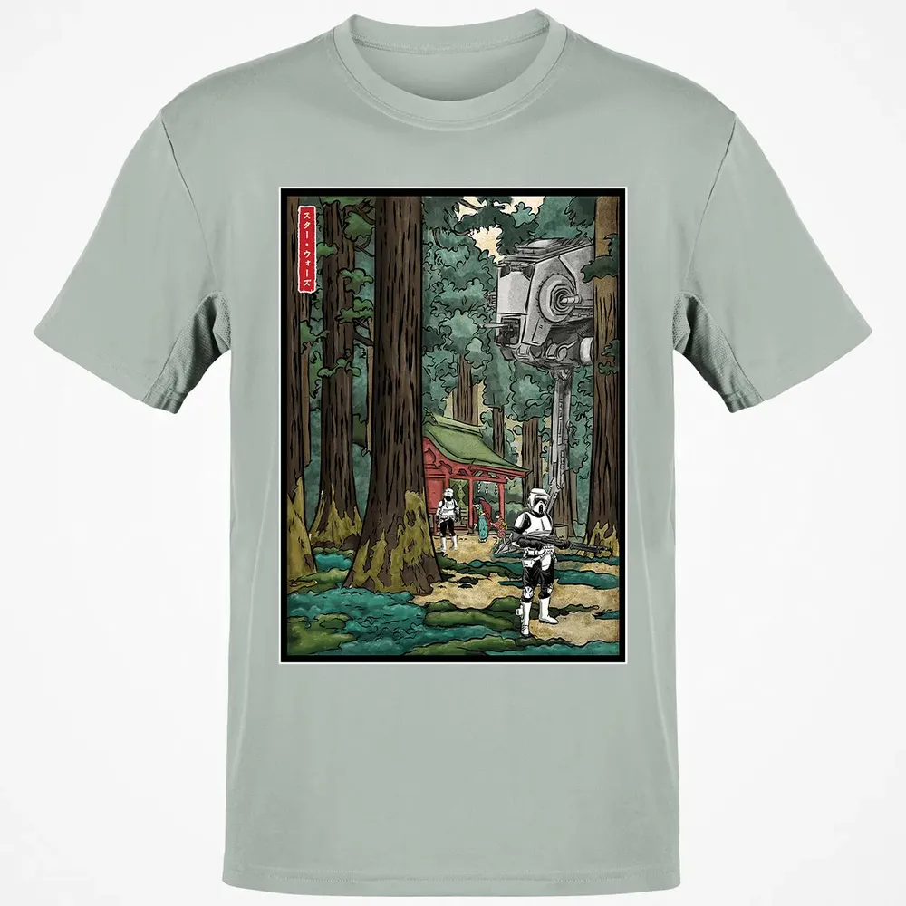 Galactic Empire in japanese forest Classic Unisex T-Shirt - 3