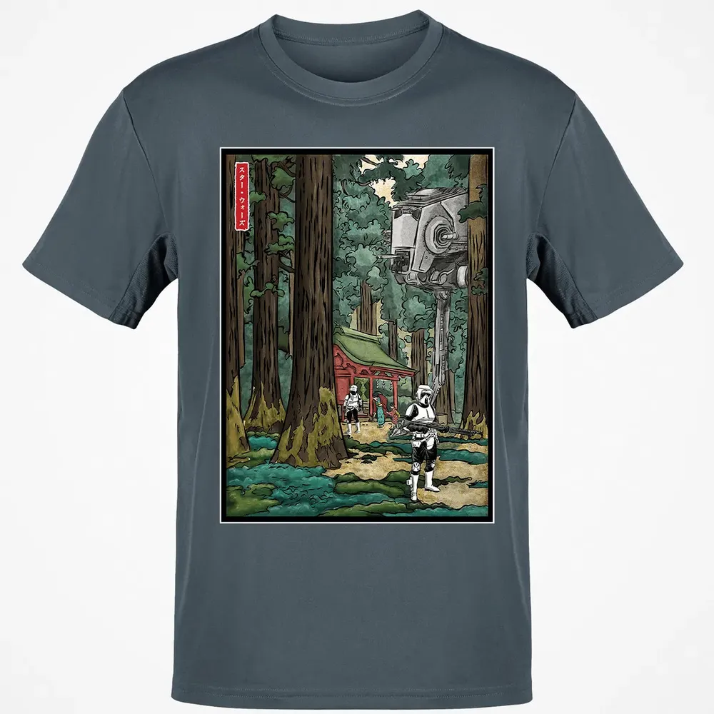 Galactic Empire in japanese forest Classic Unisex T-Shirt - 4