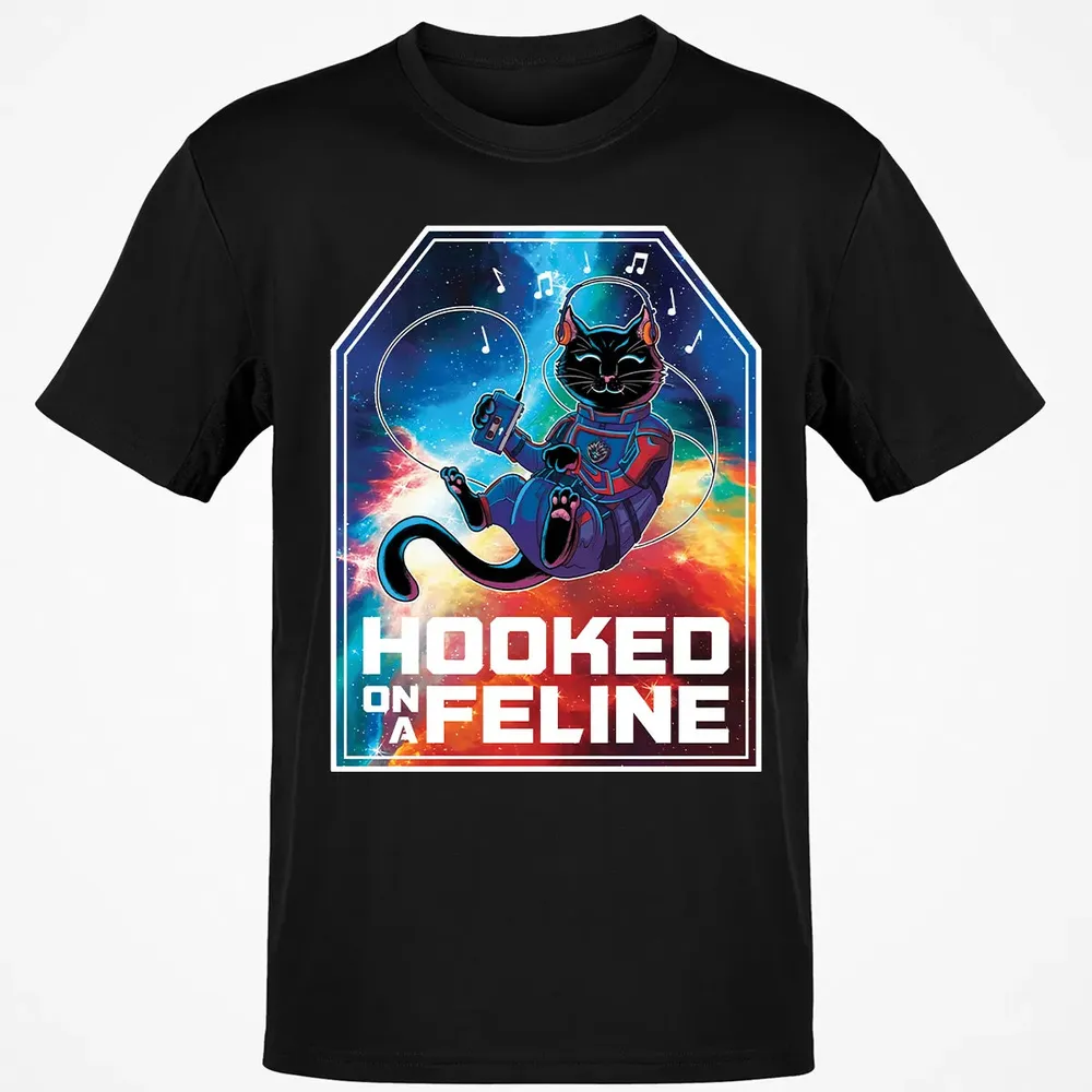 Hooked On A Feline Classic Unisex T-Shirt - 2