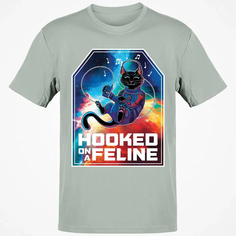 Hooked On A Feline Classic Unisex T-Shirt - 3