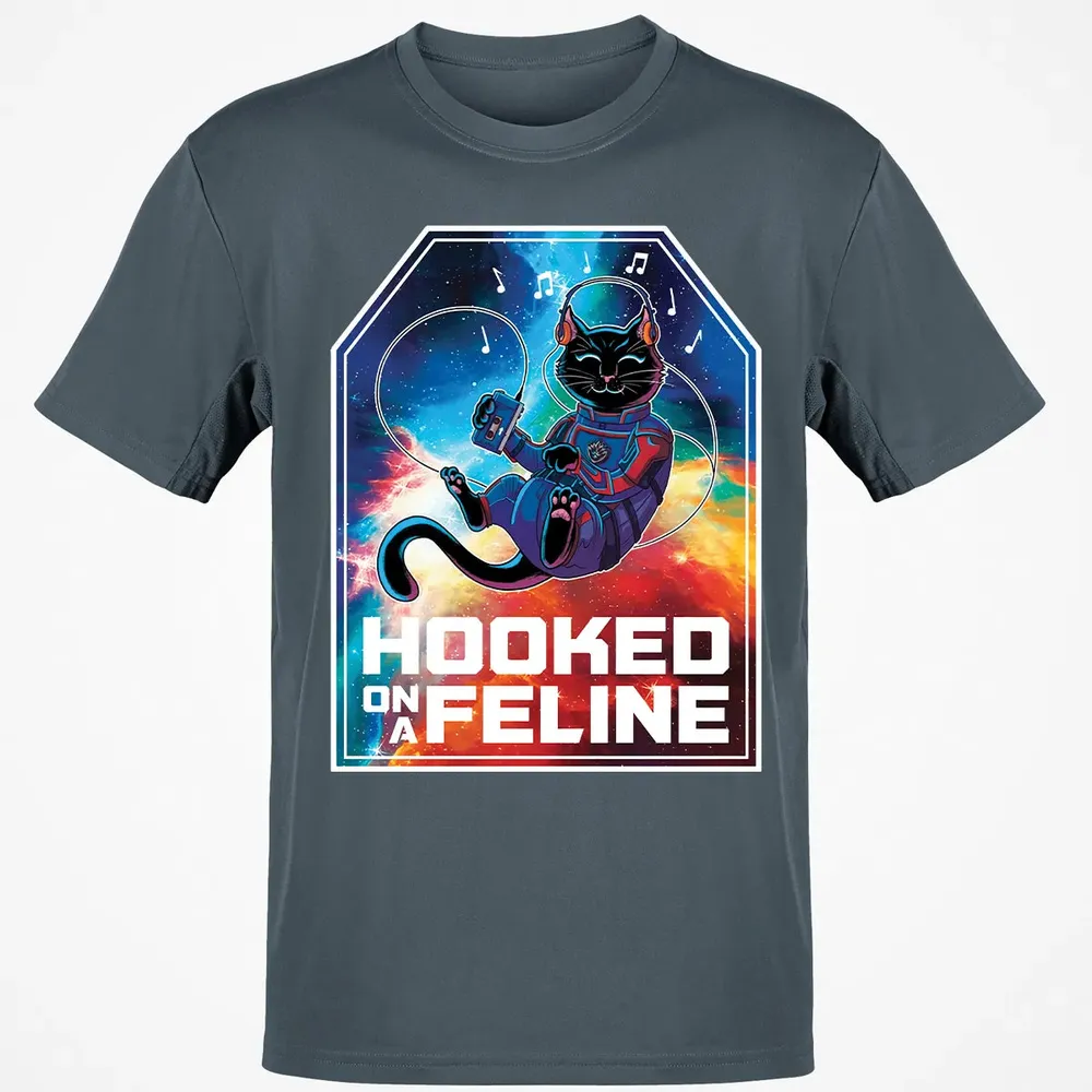 Hooked On A Feline Classic Unisex T-Shirt - 4