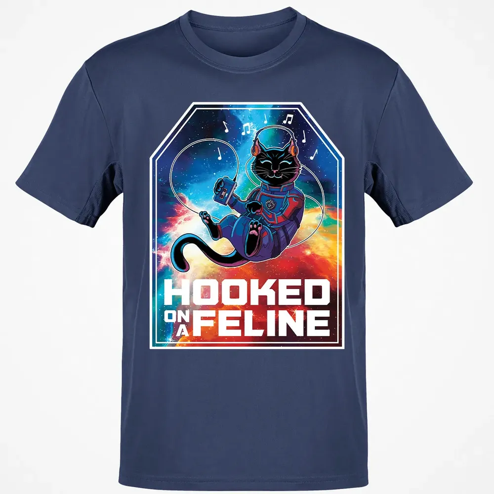 Hooked On A Feline Classic Unisex T-Shirt - 8