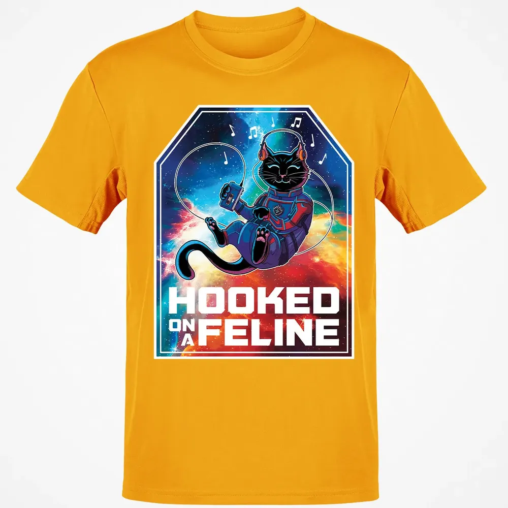 Hooked On A Feline Classic Unisex T-Shirt - 5