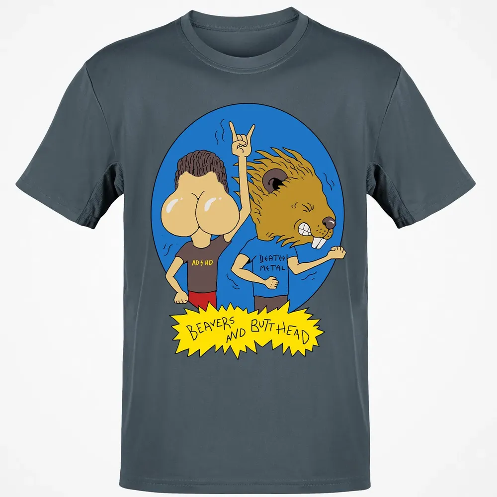 Beavers and Butt-Head Classic Unisex T-Shirt - 4