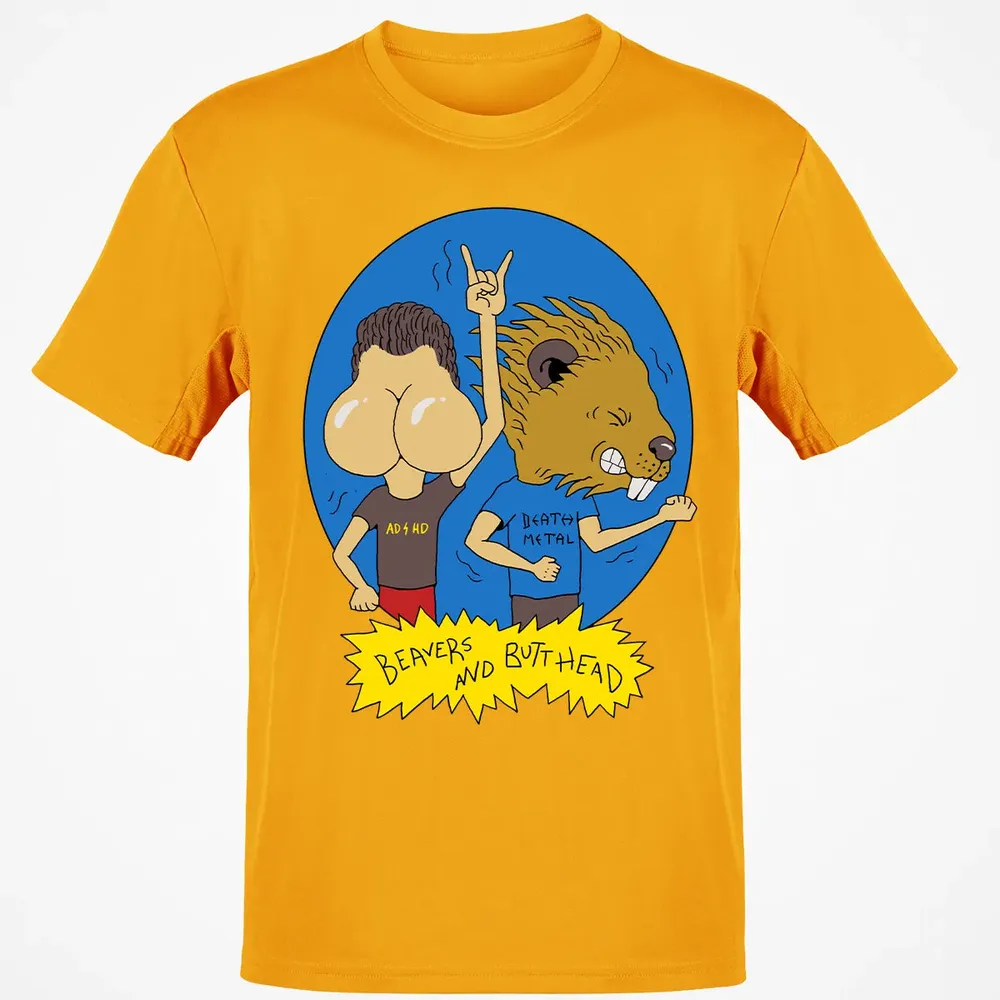 Beavers and Butt-Head Classic Unisex T-Shirt - 5
