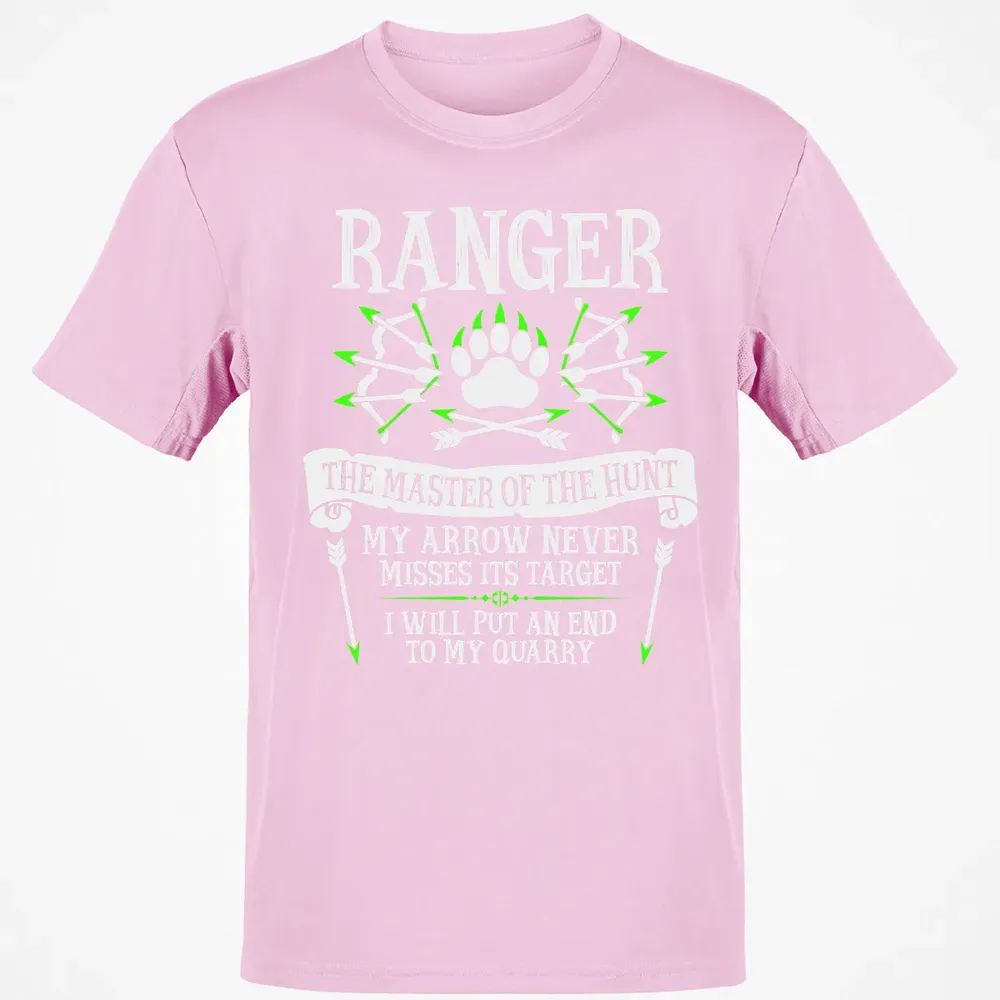 RANGER, The Master of the Hunt (White Text) Classic Unisex T-Shirt - 6