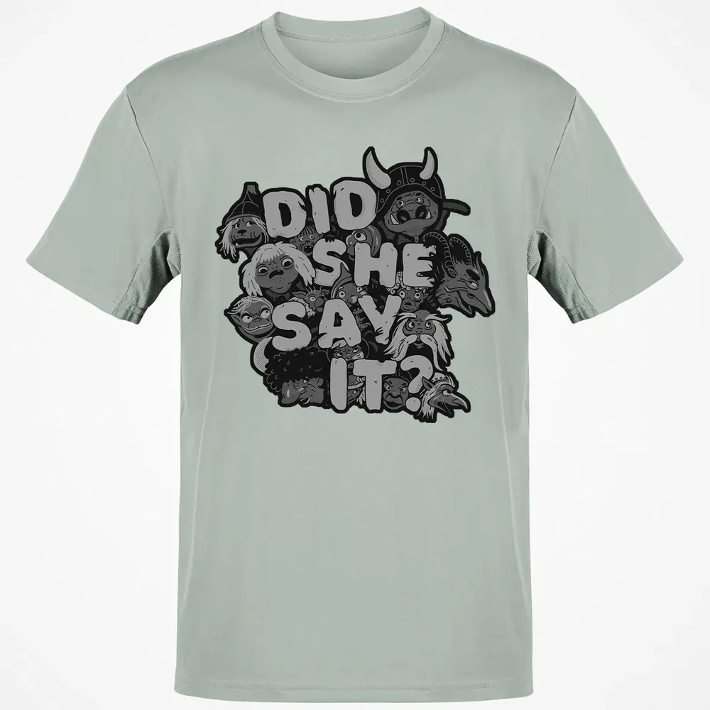 Did She Say It Classic Unisex T-Shirt - 3