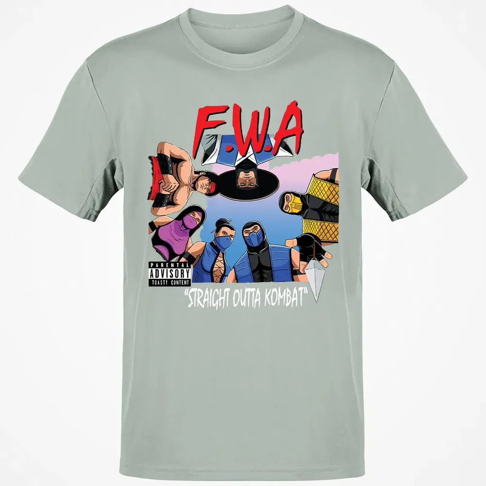 Straight Outta Kombat Classic Unisex T-Shirt - 3
