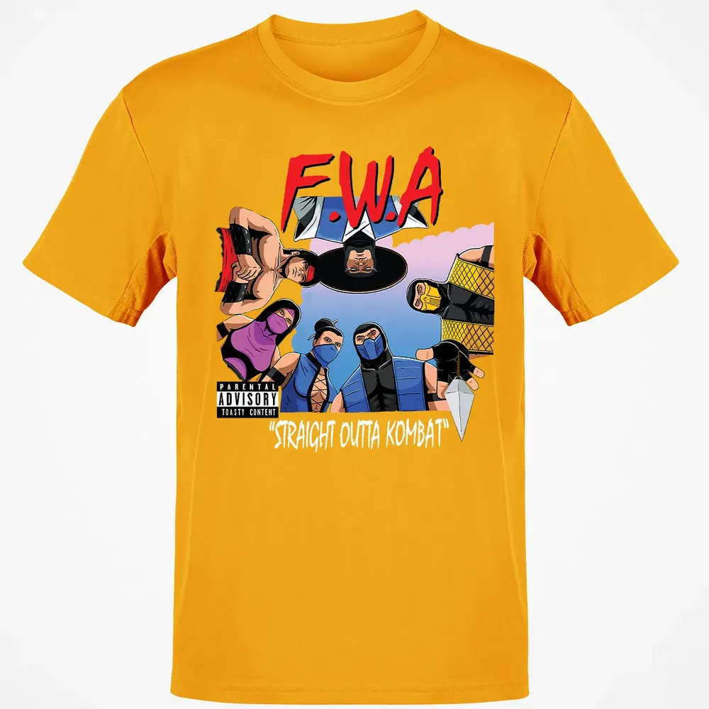 Straight Outta Kombat Classic Unisex T-Shirt - 5
