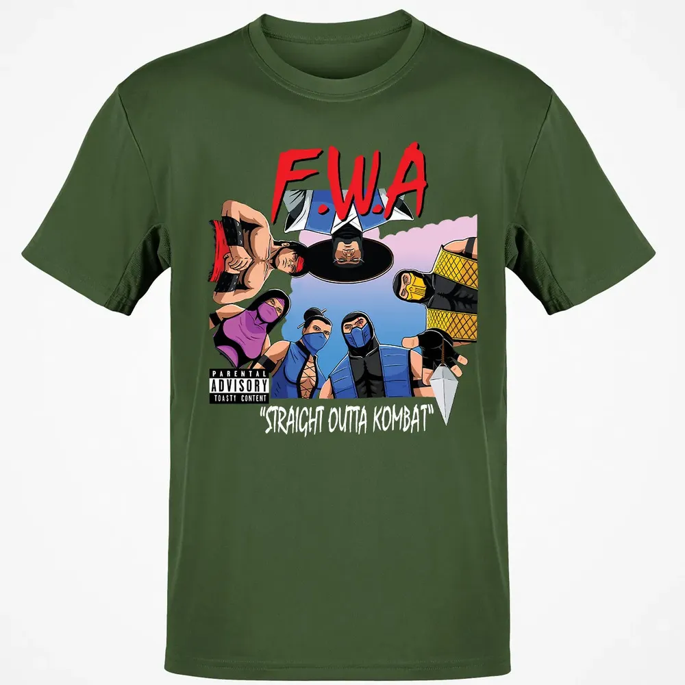 Straight Outta Kombat Classic Unisex T-Shirt - 7