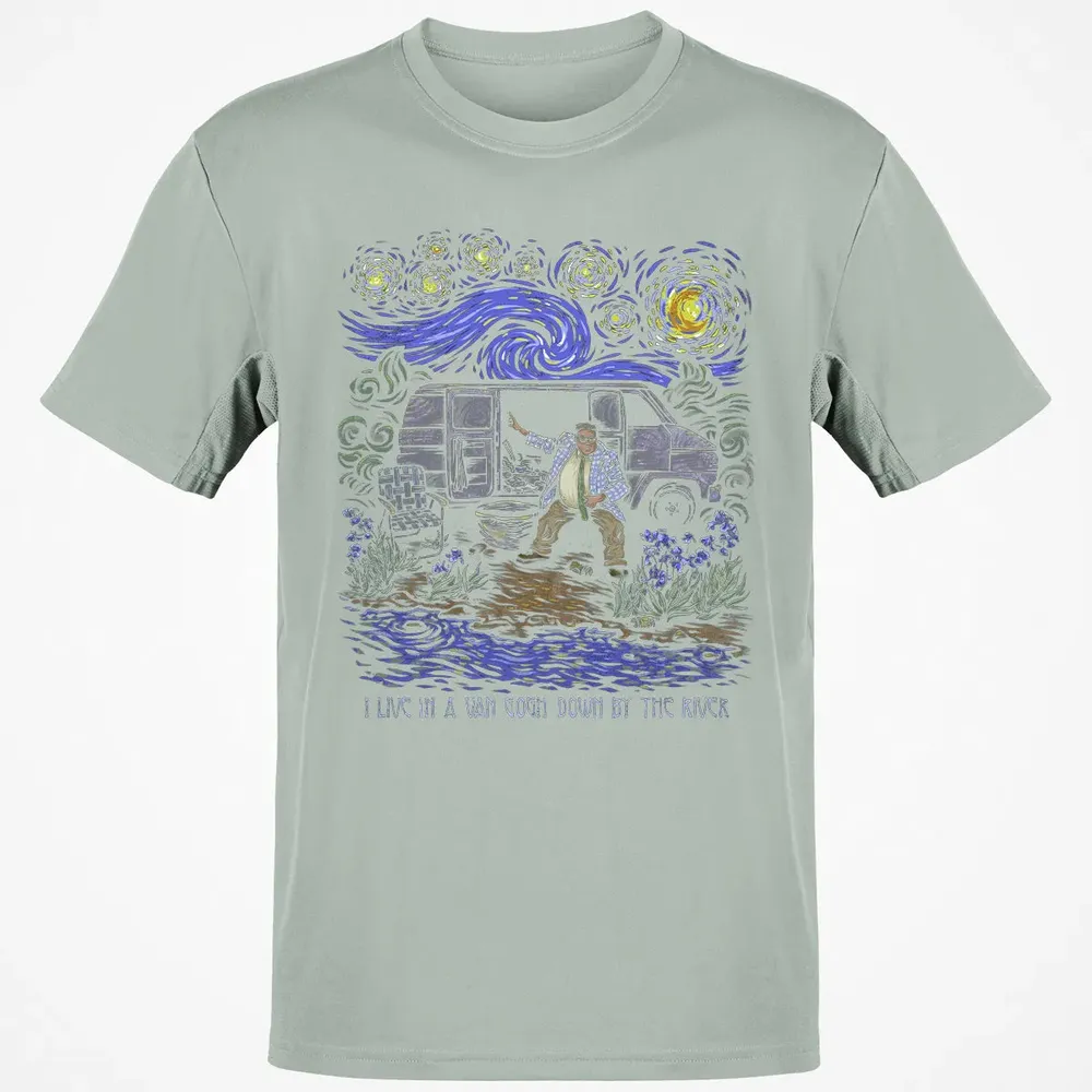 Live In A Van Gogh Classic Unisex T-Shirt - 3
