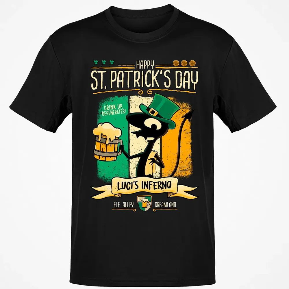 St Patrickâ€™s at Luci's Classic Unisex T-Shirt - 2